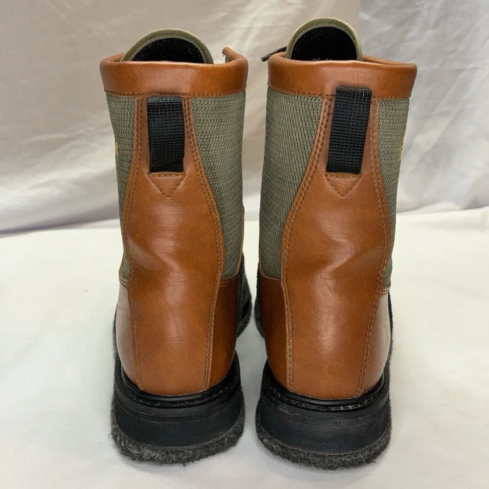 VTG Cabelas Master Guide Stream Hike Wading Boots Men 11 Fly Fishing Felt Bottom